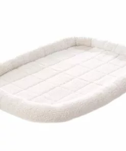 Frisco Heavy Duty Fold & Carry Single Door Collapsible Wire Dog Crate & Frisco Quilted Dog Crate Mat, Ivory 10 Frisco Heavy Duty Fold & Carry Single Door Collapsible Wire Dog Crate & Frisco Quilted Dog Crate Mat, Ivory -The Frisco Store 255555 PT3. SY630 V1603545098