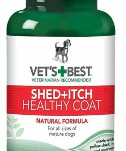 Frisco||Vet's Best Frisco Shed Control Shampoo for Dogs & Cats, 20-oz bottle & Vet's Best Healthy Coat Shed & Itch Relief Dog Supplement -The Frisco Store 255617 PT3. SY630 V1604144797