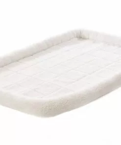 Frisco XX-Large Heavy Duty Single Door Wire Dog Crate, 54 inch & Frisco Quilted Dog Crate Mat, Ivory, 54-in -The Frisco Store 255633 PT3. SY630 V1604147206