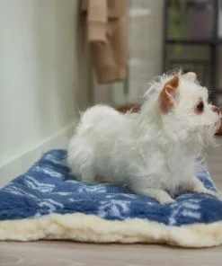 Frisco Plush Tri-fold Arrow Print Dog Crate Mat