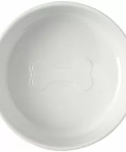 Frisco Ceramic Food Dog & Cat Bowl with Wood Base -The Frisco Store 256042 PT5. SY630 V1615317408