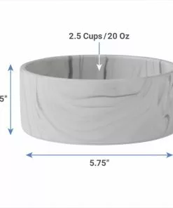 Frisco Marble Design Non-skid Ceramic Dog & Cat Bowl 10 Frisco Marble Design Non-skid Ceramic Dog & Cat Bowl -The Frisco Store 256056 PT1. SY630 V1616697472