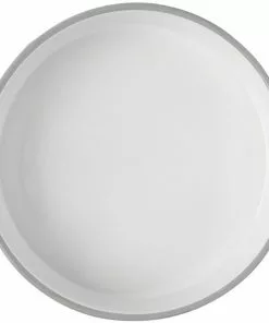 Frisco Bones Non-skid Ceramic Dog & Cat Bowl, Gray -The Frisco Store 256063 PT4. SY630 V1616509031