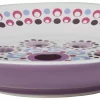 Frisco Kaleidoscope Pattern Non-skid Ceramic Cat Dish, Purple, 0.62 Cup -The Frisco Store 256088 MAIN. SY630 V1617042702