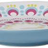 Frisco Kaleidoscope Pattern Non-skid Ceramic Cat Dish, Blue, 0.62 Cup -The Frisco Store 256092 MAIN. SY630 V1617042715
