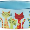 Frisco New York Non-skid Ceramic Cat Bowl, 1.62 Cups -The Frisco Store 256121 MAIN. SY630 V1615299995
