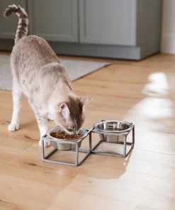 Frisco Diamond Dog & Cat Double Bowl Diner -The Frisco Store 257147 PT5. SY630 V1615989105