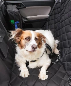 Frisco Premium Quilted Water Resistant Hammock Car Seat Cover with Seatbelt Tether & Travel Bag