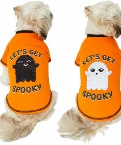 Frisco Sequin Let's Get Spooky Dog & Cat T-Shirt -The Frisco Store 261179 PT2. SY630 V1637709123