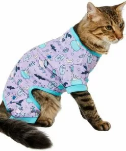 Frisco Witch Patterned Dog & Cat Jersey PJs -The Frisco Store 261207 PT2. SY630 V1632432384