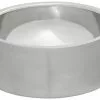 Frisco Insulated Non-Skid Flair Stainless Steel Dog & Cat Bowl, Stainless Steel