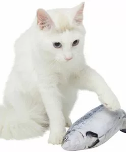 Frisco Interactive Electric Flopping Fish Cat Toy with Catnip -The Frisco Store 263525 PT2. SY630 V1623258453