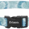 Frisco Blue Tie-Dye Dog Collar