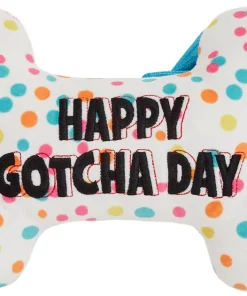 Frisco Birthday Reversible Plush Bone Squeaky Dog Toy -The Frisco Store 264432 PT2. SY630 V1619791979