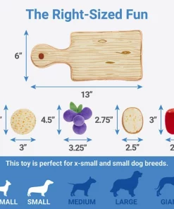 Frisco Charcuterie Board Puzzle Plush Squeaky Dog Toy -The Frisco Store 264442 PT1. SY630 V1623859648