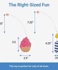 Frisco Birthday Cat Tracks Cat Toy -The Frisco Store 264460 PT2. SY630 V1623698250