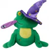 Frisco Magic Wizard Frog Plush Squeaky Dog Toy