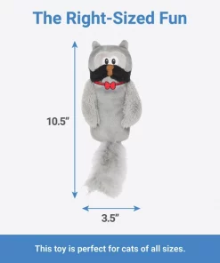 Frisco Magic Owl Plush Kicker Cat Toy with Catnip -The Frisco Store 265648 PT1. SY630 V1623351748