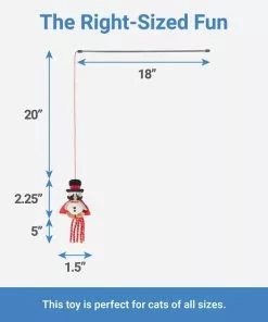 Frisco Magic Owl Teaser Wand Cat Toy with Catnip 6 Frisco Magic Owl Teaser Wand Cat Toy with Catnip -The Frisco Store 265650 PT1. SY630 V1623351747