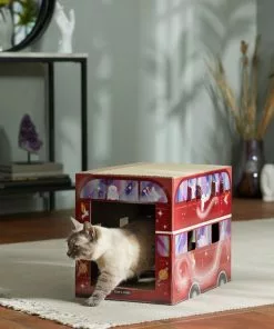 Frisco Magic Bus Cardboard Cat House, 2-Story 10 Frisco Magic Bus Cardboard Cat House, 2-Story -The Frisco Store 266701 PT3. SY630 V1621535857