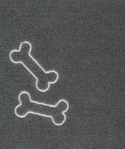 Frisco Embroidered Pawprint Microfiber Dog Bath Towel -The Frisco Store 269029 PT3. SY630 V1624453688