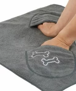 Frisco Embroidered Pawprint Microfiber Dog Bath Cape Towel 11 Frisco Embroidered Pawprint Microfiber Dog Bath Cape Towel -The Frisco Store 269036 PT3. SY630 V1624453678