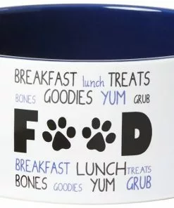 Frisco Food & Paw Non-skid Ceramic Dog Bowl