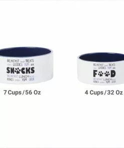 Frisco Food & Paw Non-skid Ceramic Dog Bowl -The Frisco Store 270194 PT5. SY630 V1620912943