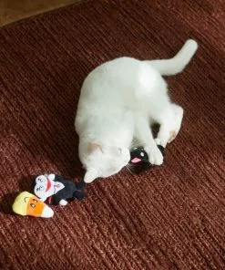 Frisco Halloween Haunted Friends Plush Cat Toy with Catnip, 3 count -The Frisco Store 270288 PT3. SY630 V1624817037