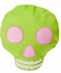 Frisco Colorful Skulls Plush Cat Toy with Catnip, 3 count -The Frisco Store 270325 PT2. SY630 V1630350994