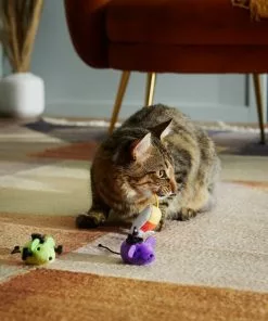 Frisco Halloween Mice Plush Cat Toy with Catnip, 3 count -The Frisco Store 270333 PT3. SY630 V1624817691
