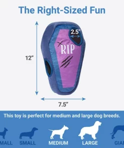 Frisco Halloween Mummy & Coffin Hide & Seek Puzzle Plush Squeaky Dog Toy -The Frisco Store 270365 PT1. SY630 V1626285068