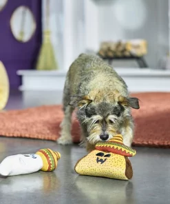 Frisco Halloween Fiesta Ghost & Taco Plush Squeaky Dog Toy, 2 count 7 Frisco Halloween Fiesta Ghost & Taco Plush Squeaky Dog Toy, 2 count -The Frisco Store 270371 PT3. SY630 V1624817730