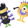 Frisco Friendly Monsters Plush Squeaky Dog Toy, 2 count 1 Frisco Friendly Monsters Plush Squeaky Dog Toy, 2 count -The Frisco Store 270435 MAIN. SY630 V1624070865