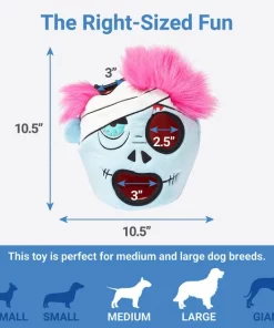 Frisco Halloween Zombie Hide and Seek Puzzle Plush Squeaky Dog Toy 8 Frisco Halloween Zombie Hide and Seek Puzzle Plush Squeaky Dog Toy -The Frisco Store 270482 PT1. SY630 V1626284765