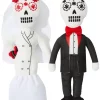 Frisco Sugar Skull Bride & Groom Plush Squeaky Dog Toy, 2 count 2 Frisco Sugar Skull Bride & Groom Plush Squeaky Dog Toy, 2 count -The Frisco Store 270498 MAIN. SY630 V1624071460