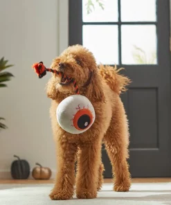 Frisco Halloween Spooky Eyeball Plush with Rope Squeaky Dog Toy -The Frisco Store 270502 PT3. SY630 V1624817565