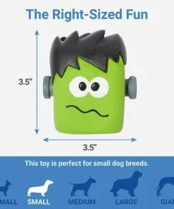 Frisco Halloween Frankenstein Latex Squeaky Dog Toy -The Frisco Store 270516 PT1. SY630 V1626284181