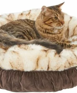 Frisco Faux Fur Velvet Round Bolster Cat & Dog Bed 8 Frisco Faux Fur Velvet Round Bolster Cat & Dog Bed -The Frisco Store 270893 PT3. SY630 V1626294176