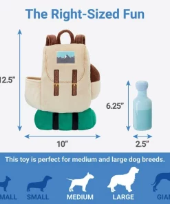 Frisco Camping Backpack Plush Squeaky Dog Toy 6 Frisco Camping Backpack Plush Squeaky Dog Toy -The Frisco Store 271005 PT1. SY630 V1626368520