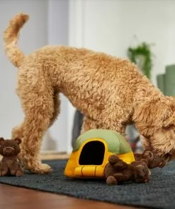 Frisco Camping Tent Hide & Seek Plush Squeaky Dog Toy -The Frisco Store 271024 PT3. SY630 V1625009325