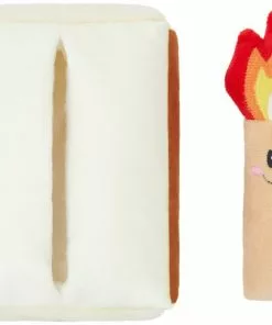 Frisco Camping Match Box 2-in-1 Plush Squeaky Dog Toy -The Frisco Store 271029 PT2. SY630 V1626368539