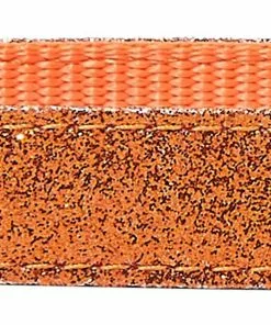 Frisco Orange Glitter Dog Collar with Pumpkin Ribbon -The Frisco Store 272844 PT2. SY630 V1624047446