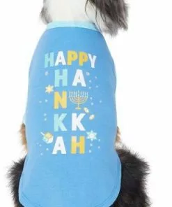 Frisco Happy Hanukkah Dog & Cat T-shirt -The Frisco Store 276479 PT3. SY630 V1637653298