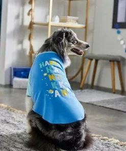 Frisco Happy Hanukkah Dog & Cat T-shirt -The Frisco Store 276479 PT5. SY630 V1637726823