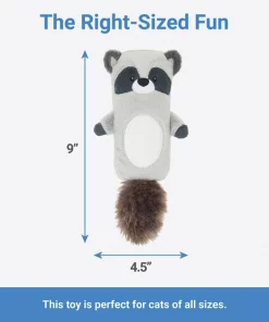 Frisco Camping Raccoon Kicker Cat Toy with Catnip -The Frisco Store 276766 PT1. SY630 V1626368504
