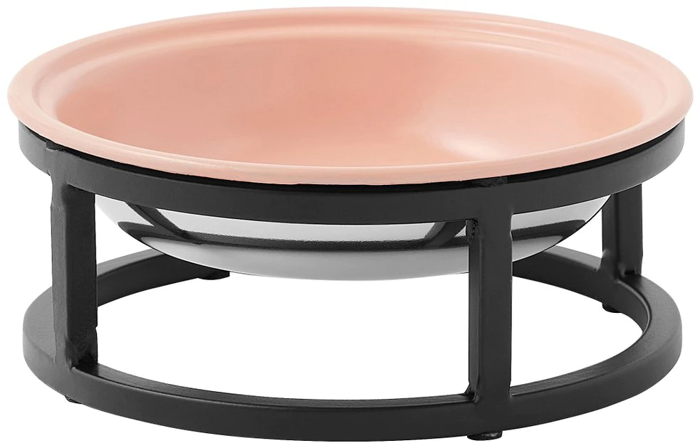 Frisco Paw Print Elevated Stainless Steel Dog & Cat Bowl 3 Frisco Paw Print Elevated Stainless Steel Dog & Cat Bowl