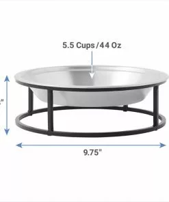 Frisco Elevated Non-skid Stainless Steel Dog & Cat Bowl -The Frisco Store 277536 PT1. SY630 V1628862296