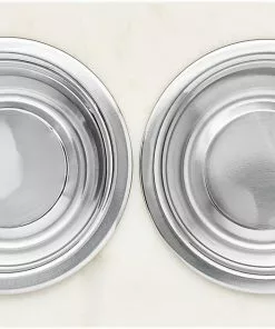 Frisco Marble Stainless Steel Double Elevated Dog & Cat Bowls -The Frisco Store 277558 PT4. SY630 V1627934786