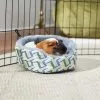 Frisco Small Pet Geometric Plush Oval Cuddler -The Frisco Store 278109 MAIN. SY630 V1629465620